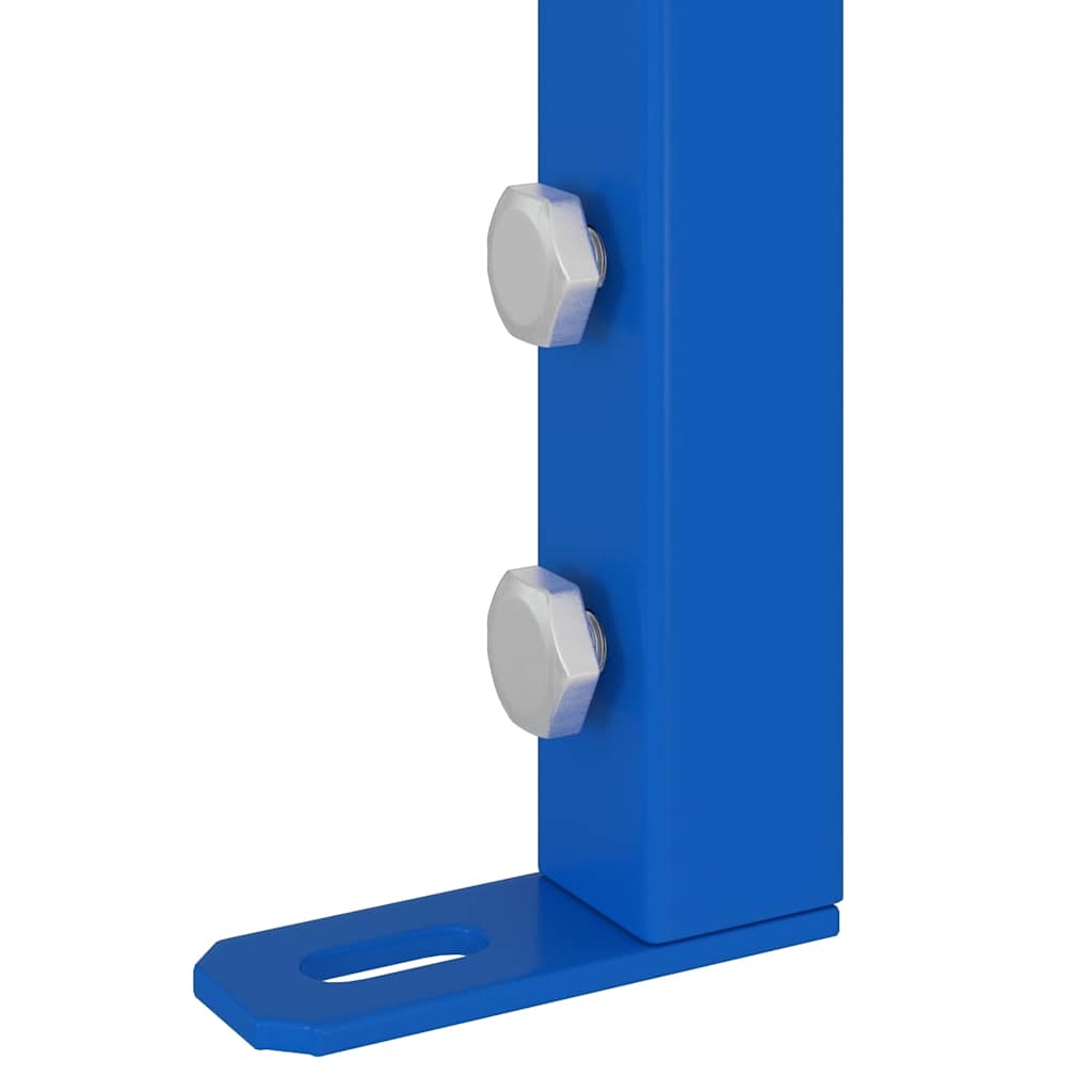Vægsupport til urinalsystem Blå 50 x 3 x 112 cm