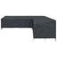 Møbelbetræk 325 x 325 x 80 cm 210D Oxford Stof L-form Vandtæt
