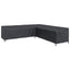 Møbelbetræk 325 x 325 x 80 cm 420D Oxford Stof L-form Vandtæt