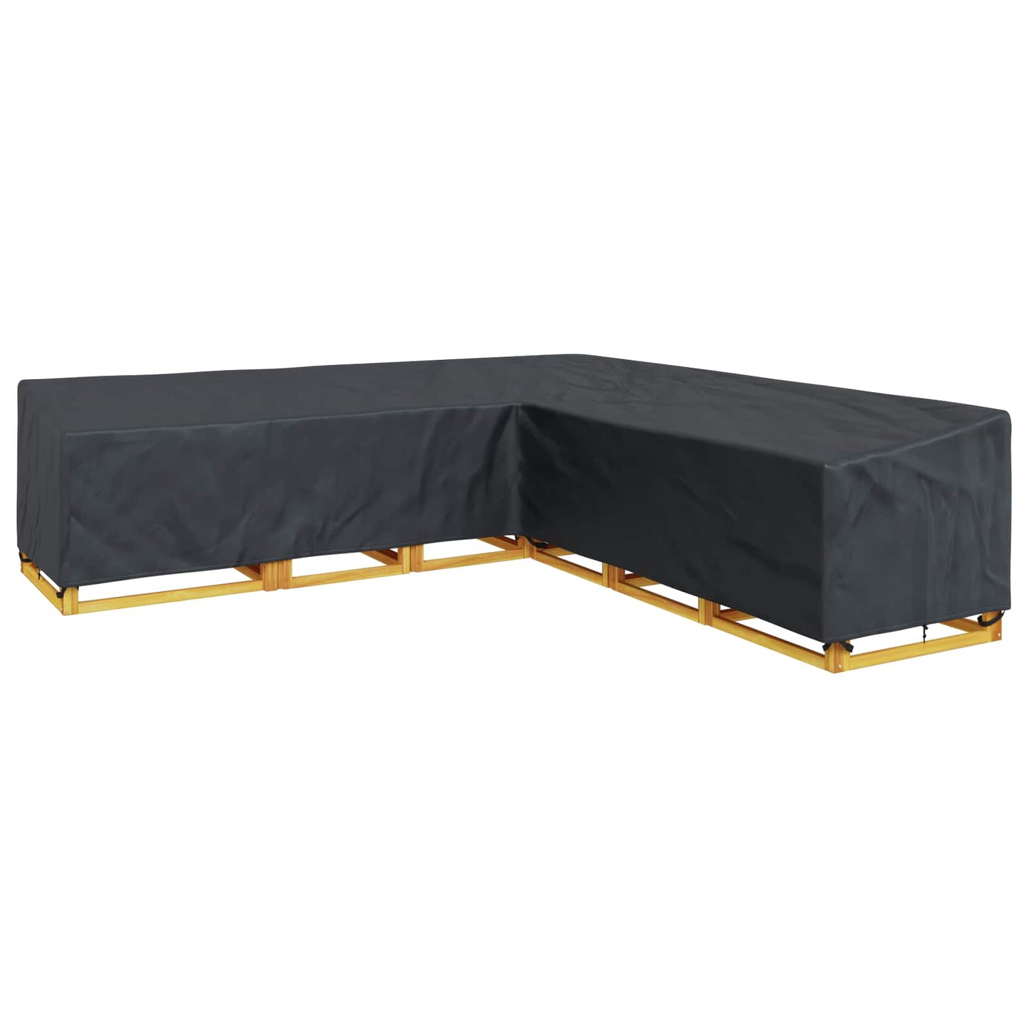 Møbelbetræk 325 x 325 x 80 cm 600D Oxford Stof L-form Vandtæt