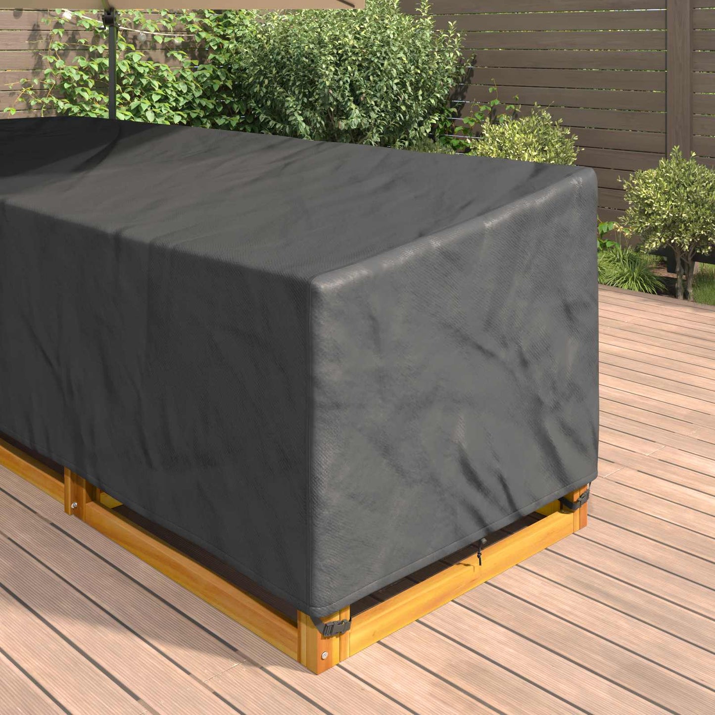 Møbelbetræk 355 x 275 x 80 cm 210D Oxford Stof L-form Vandtæt