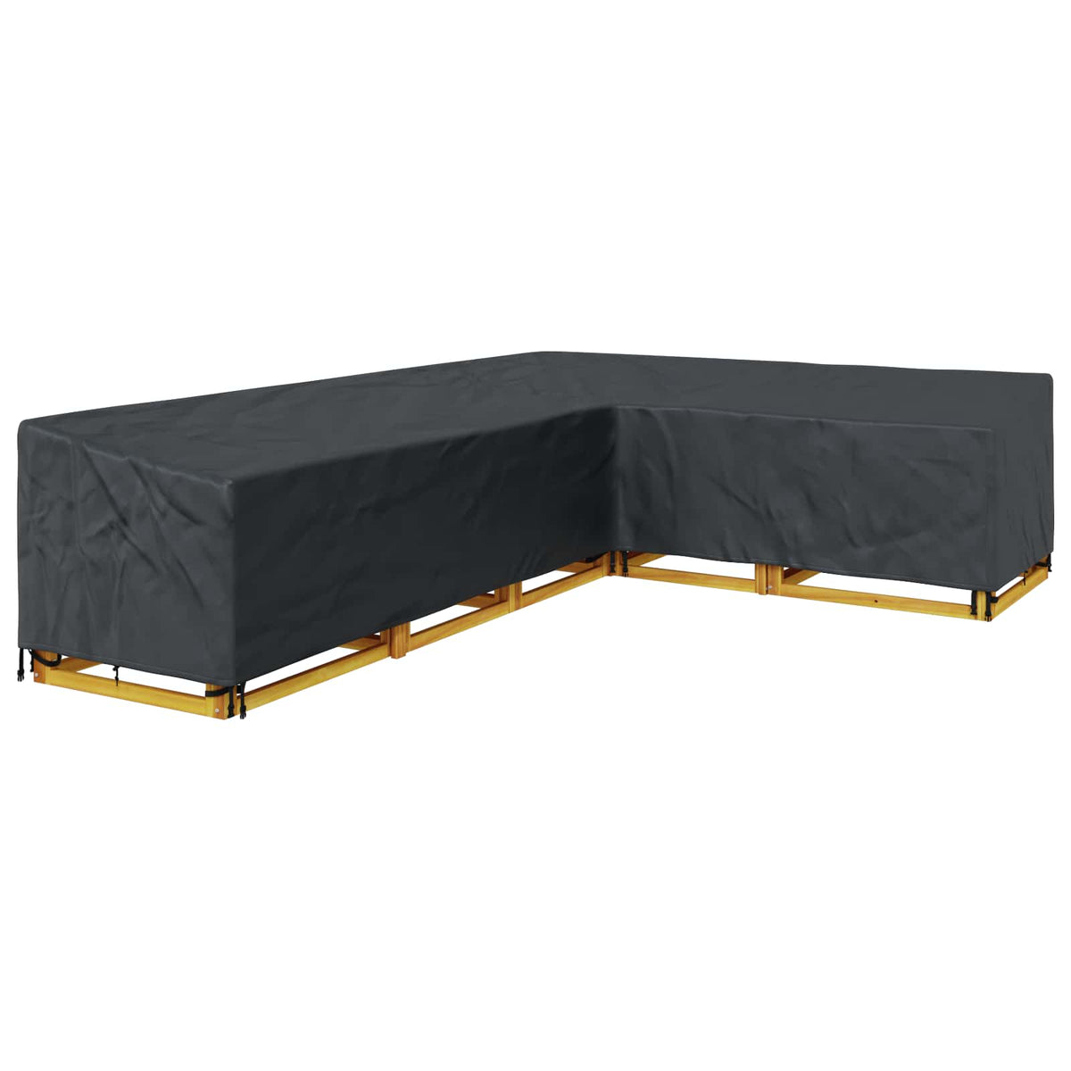 Møbelbetræk 355 x 275 x 80 cm 420D Oxford Stof L-form Vandtæt