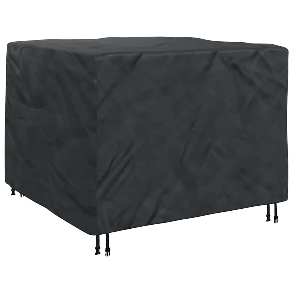 Møbelbetræk Sort 125 x 125 x 74 cm 210D Oxford Stof