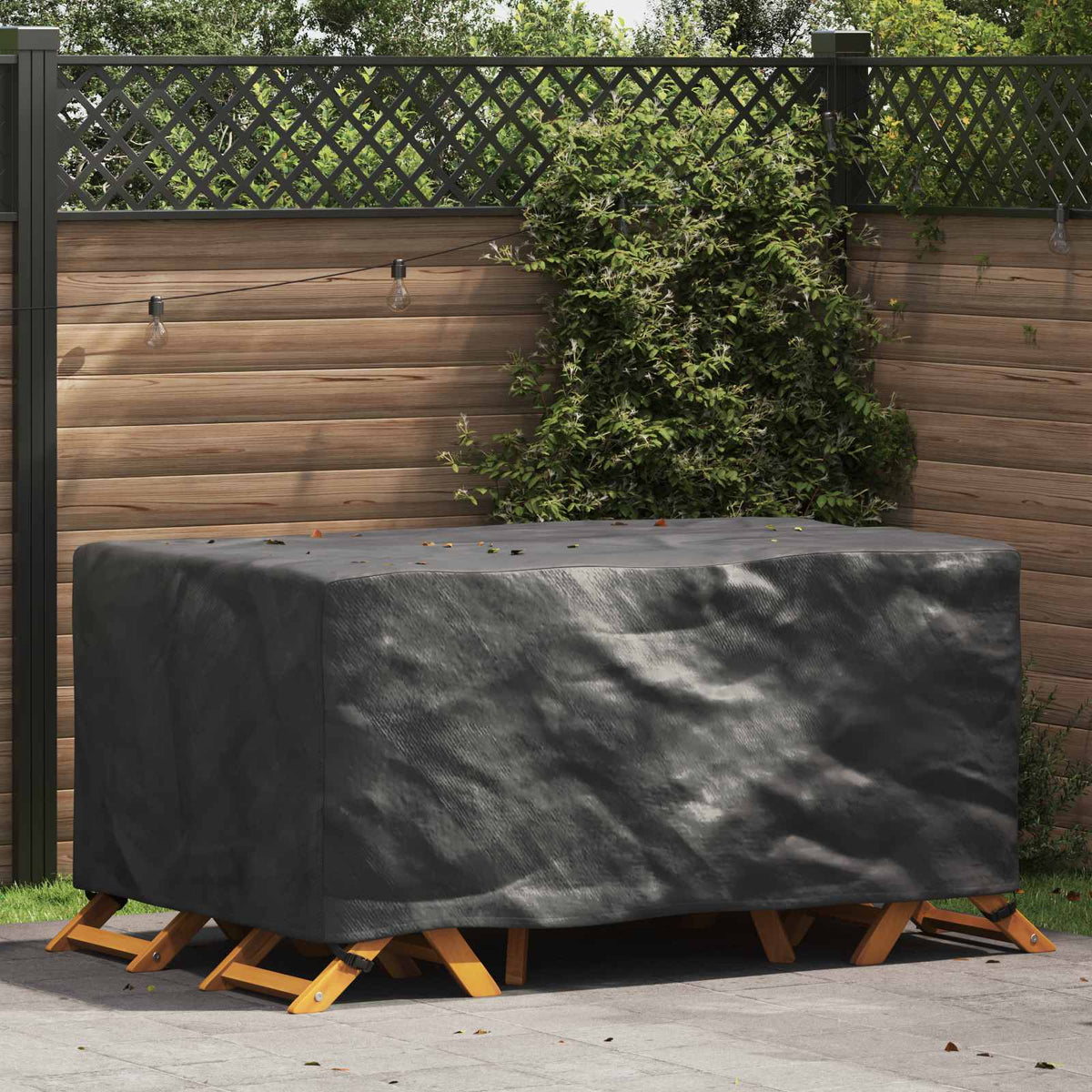 Møbelbetræk Ensfarvet Sort 172 x 113 x 73 cm 210D