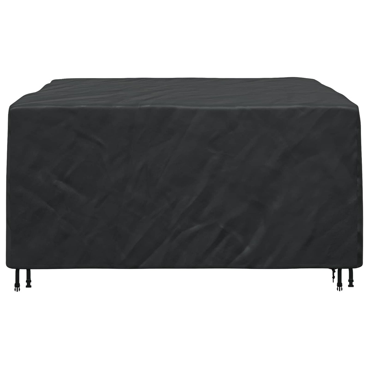 Møbelbetræk Ensfarvet Sort 180 x 190 x 85 cm 210D