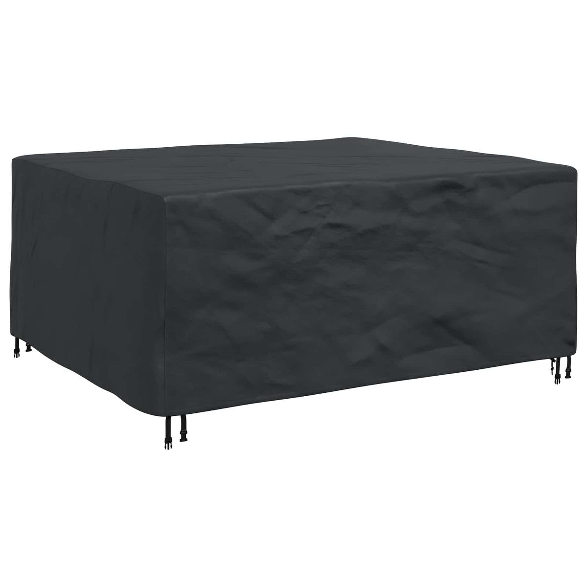 Møbelbetræk Ensfarvet Sort 200 x 165 x 80 cm 210D