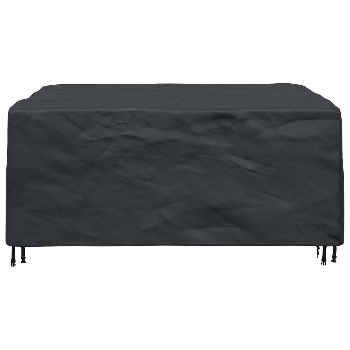 Møbelbetræk Ensfarvet Sort 200 x 165 x 80 cm 210D