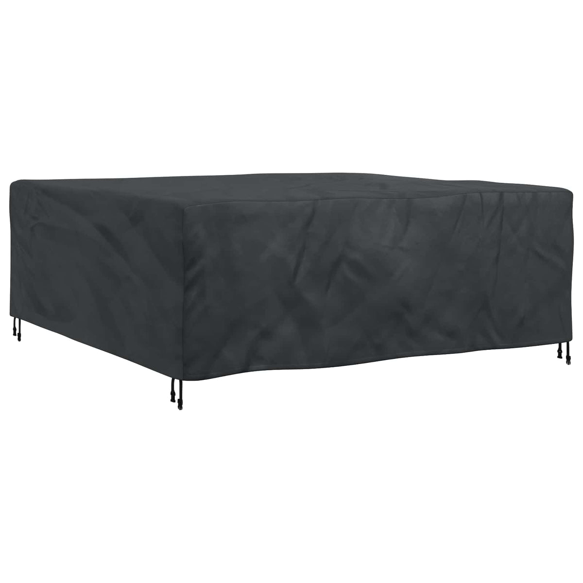 Møbelbetræk Ensfarvet Sort 200 x 200 x 90 cm 210D