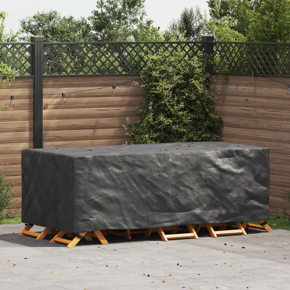 Møbelbetræk Ensfarvet Sort 229 x 113 x 73 cm 420D