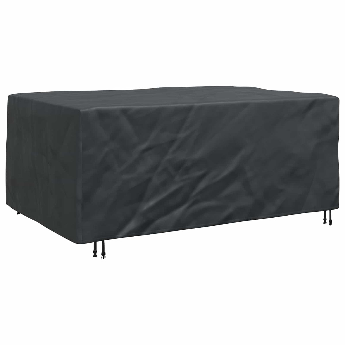 Møbelbetræk Ensfarvet Sort 230 x 165 x 80 cm 210D