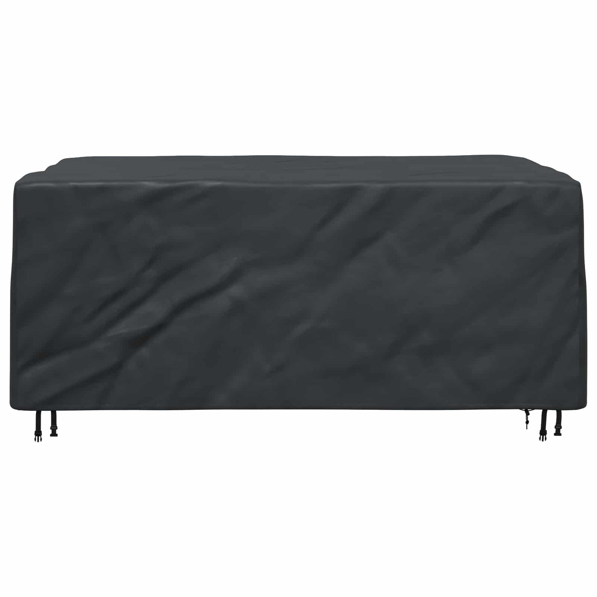 Møbelbetræk Ensfarvet Sort 230 x 165 x 80 cm 420D