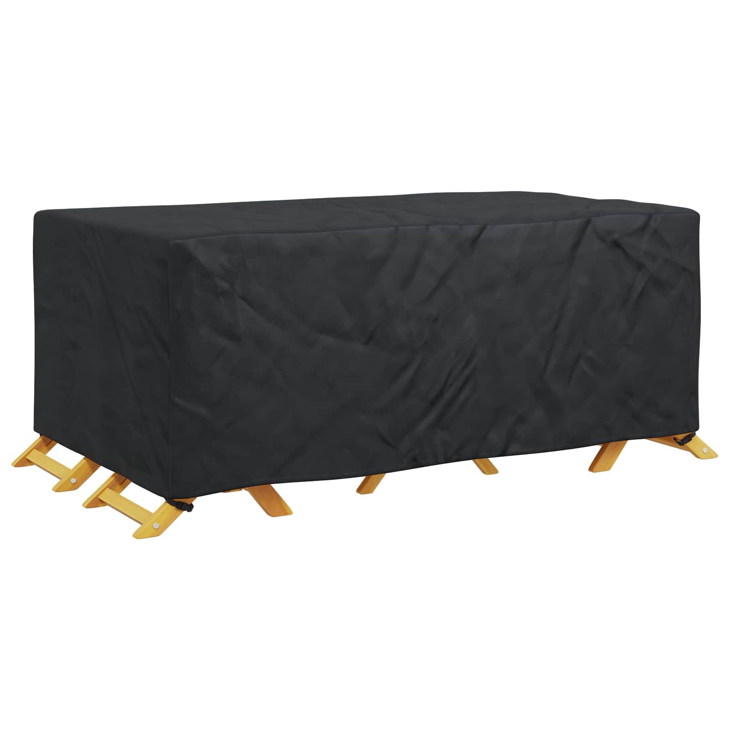 Møbelbetræk Ensfarvet Sort 240 x 110 x 70 cm 210D