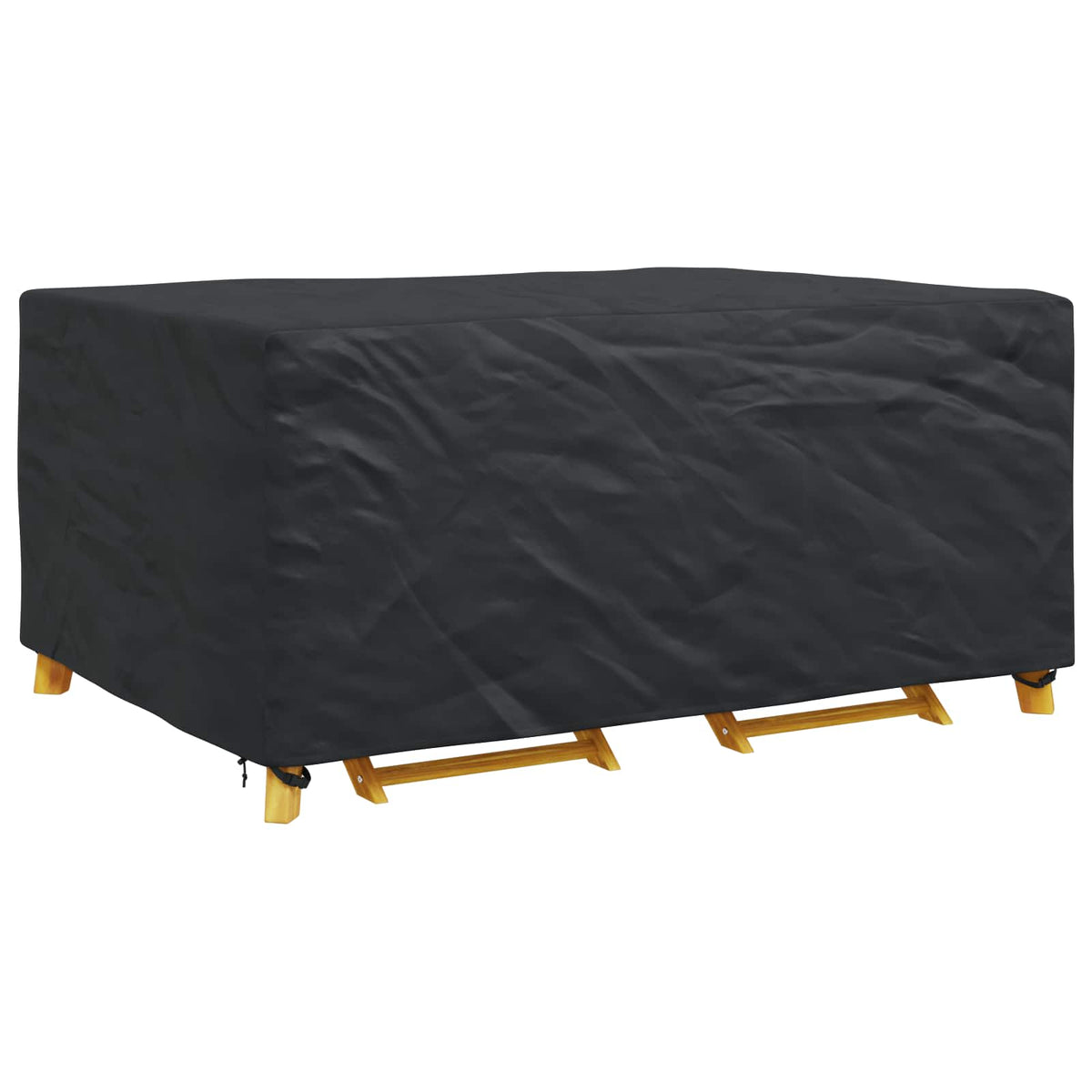 Møbelbetræk Ensfarvet Sort 240 x 160 x 100 cm 420D