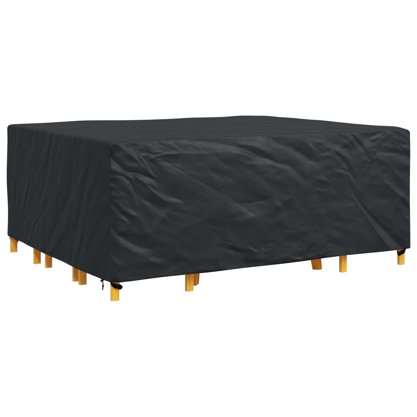 Møbelbetræk Ensfarvet Sort 250 x 210 x 70 cm 420D
