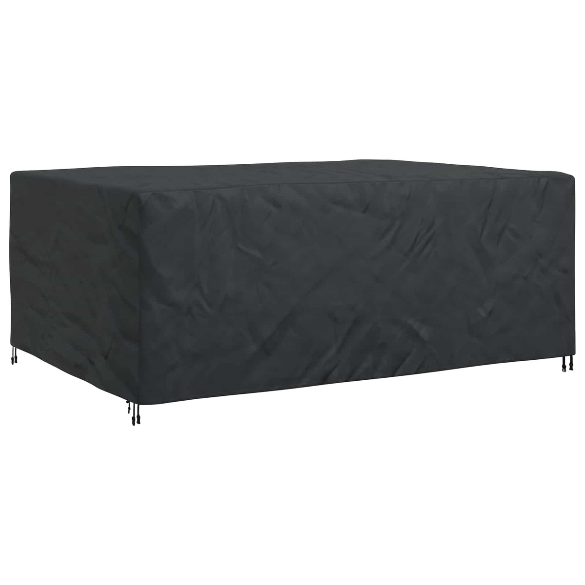 Møbelbetræk Ensfarvet Sort 280 x 204 x 106 cm 210D