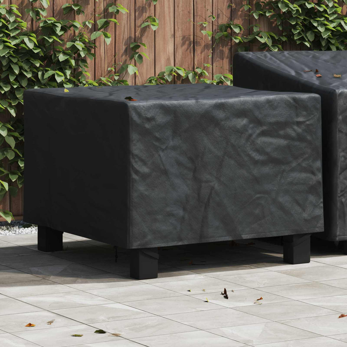 Møbelbetræk 99 x 99 x 60 cm 210D Oxford Stof Rektangulær Sort