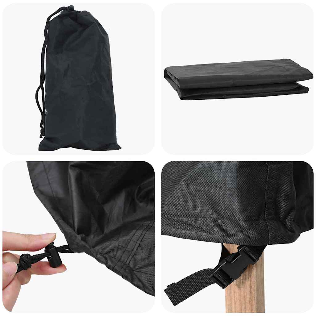 Overtræk til udendørs gynge 250 x 250 x 160 cm 420D Oxford Stof