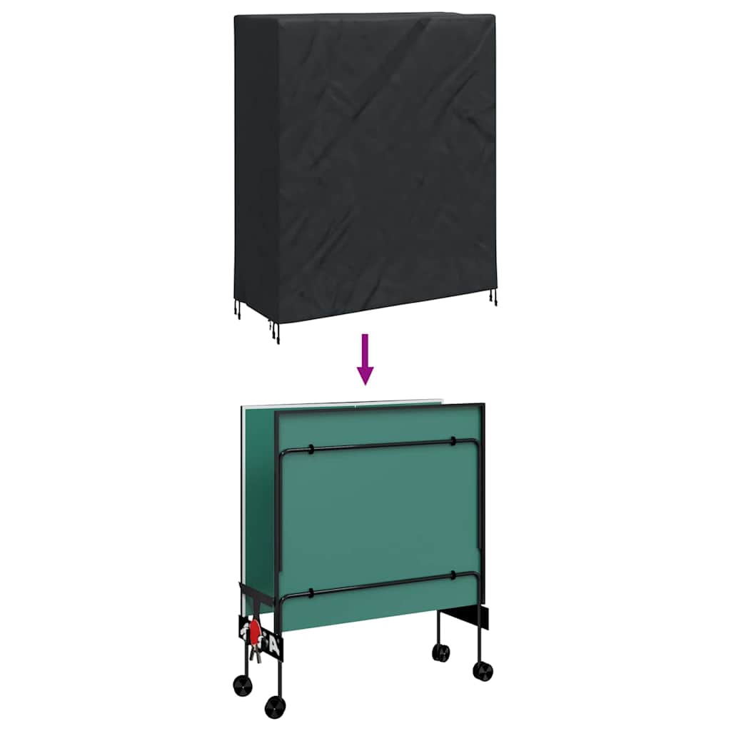 Pingpong borddække 165 x 70 x 185 cm Stof Uregelmæssig Vandtæt