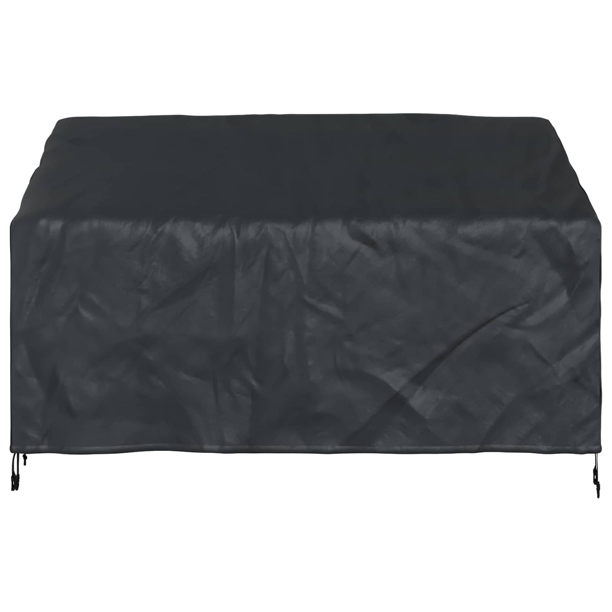 Havebænkkappe Sort 165 x 70 x 65 / 94 cm 210D Oxford Stof