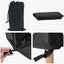 Udendørs møbelovertræk 210 x 80 x 75 cm 600D Oxford Stof Sort