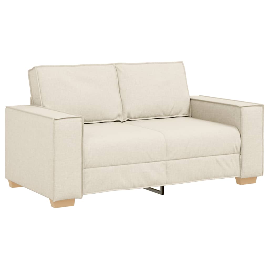 2-personers sofa i linned 160x78x84 cm