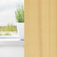 Mørklægningsgardiner med ringe 2 stk. Beige 175 x 140 cm