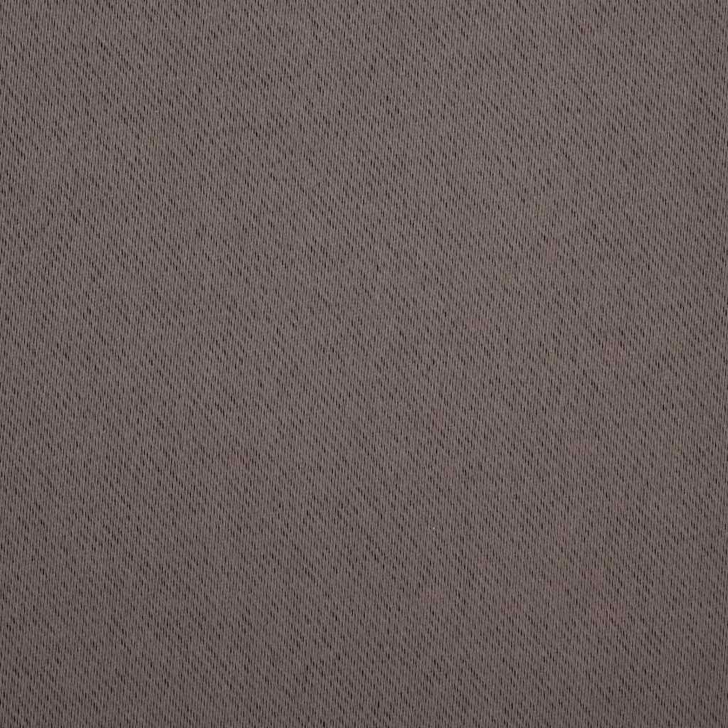 Mørklægningsgardiner med ringe 2 stk. Mørk Brun 245 x 140 cm