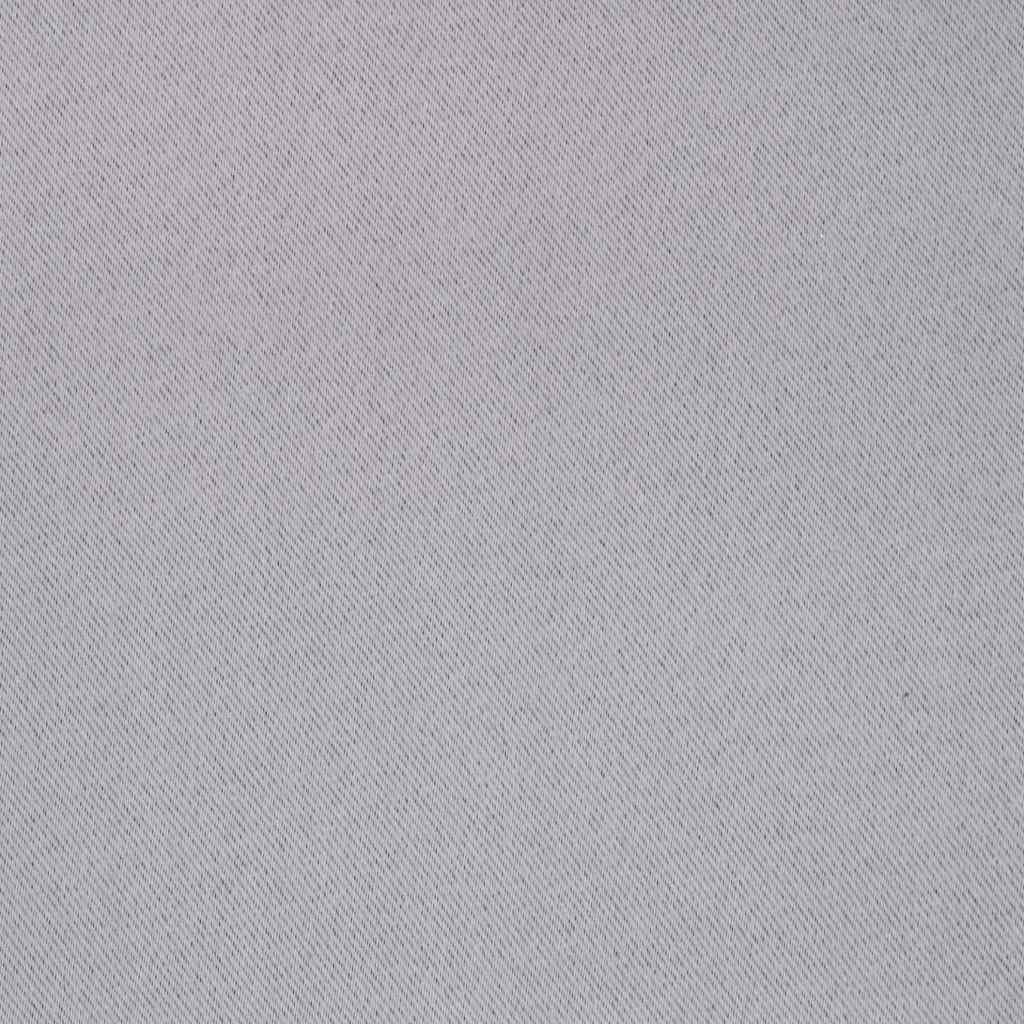 Mørklægningsgardiner med ringe 2 stk. Metal Grå 175 x 140 cm