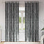Velour Gardiner 2 stk. Grå 260 x 140 cm Fløjl