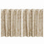 Velour Gardiner 2 stk. Creme 140 x 140 cm Fløjl
