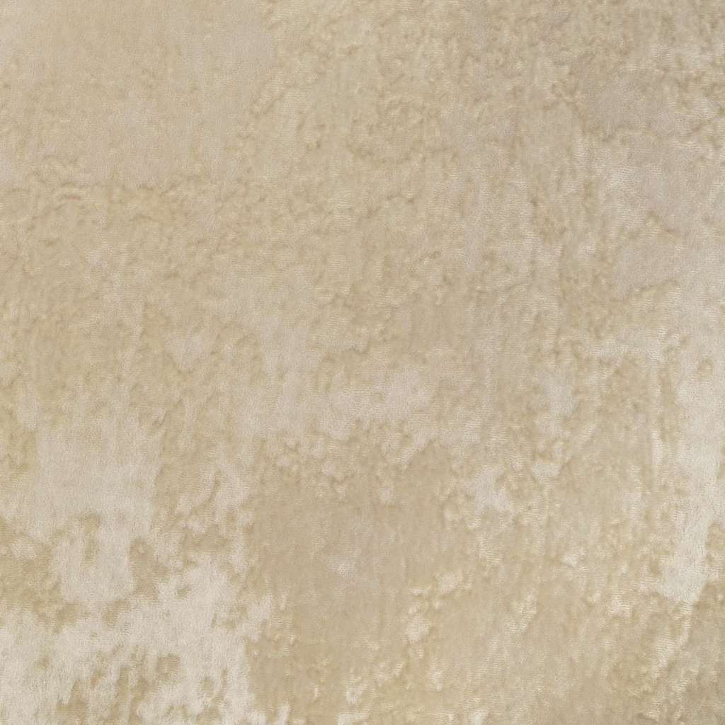 Velour Gardiner 2 stk. Creme 140 x 140 cm Fløjl