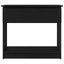 konsolbord med skuffer 85,5x38,5x74,5 cm sort