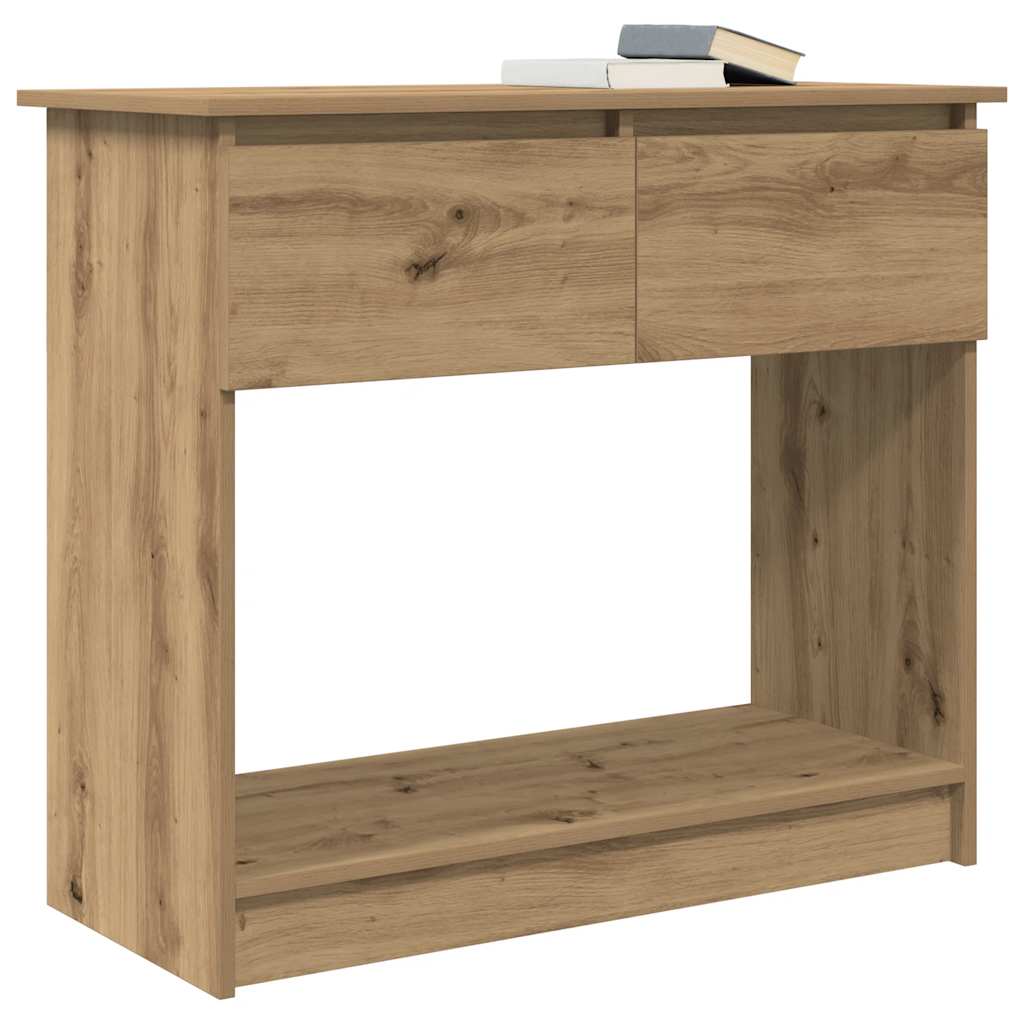 konsolbord med skuffer 85,5x38,5x74,5 cm kunsteg