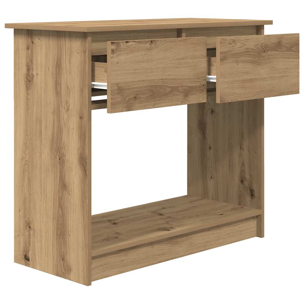 konsolbord med skuffer 85,5x38,5x74,5 cm kunsteg