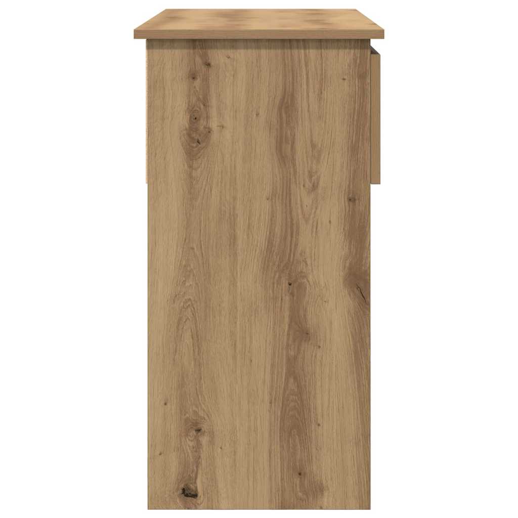 konsolbord med skuffer 85,5x38,5x74,5 cm kunsteg