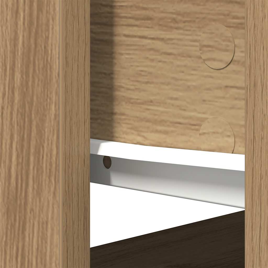 konsolbord med skuffer 85,5x38,5x74,5 cm kunsteg
