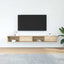 tv-borde 2 stk. 100x31x25,5 cm konstrueret træ sonoma-eg