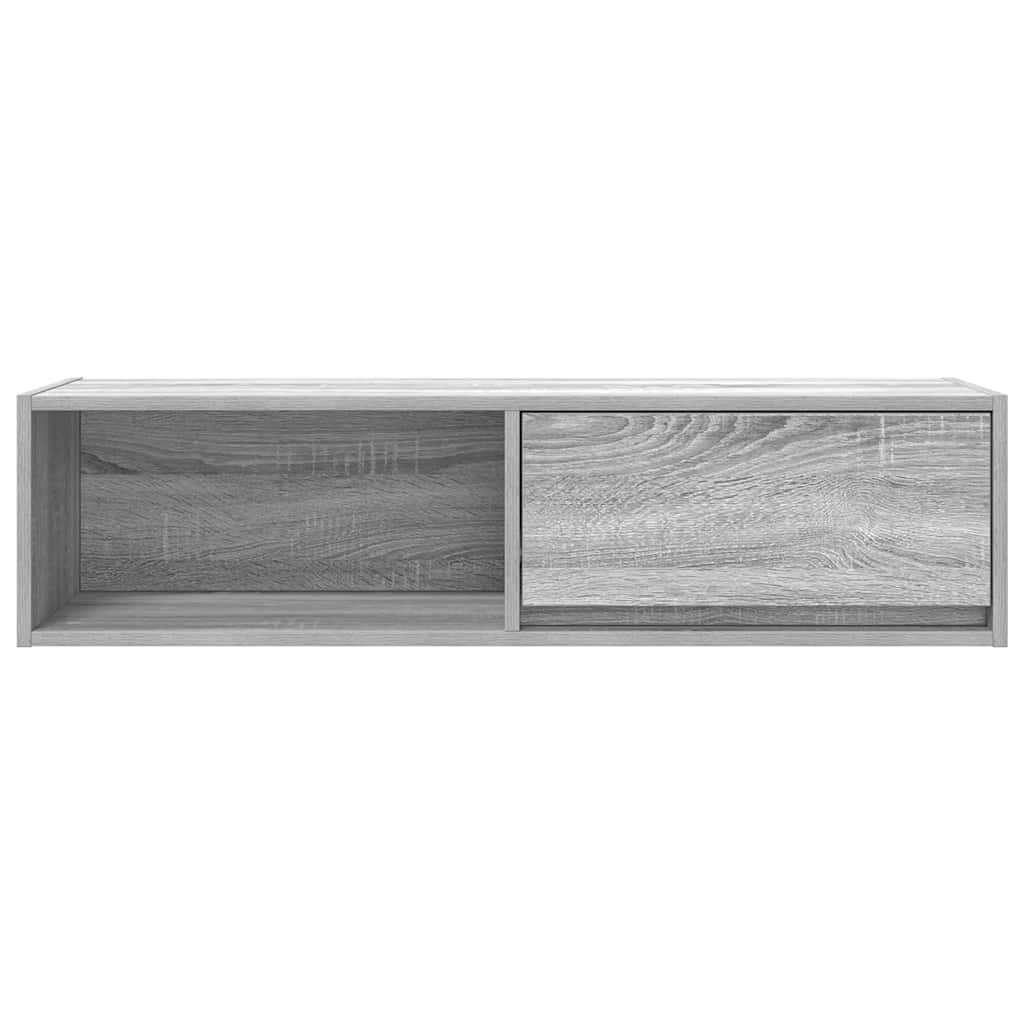 tv-borde 2 stk. 100x31x25,5 cm konstrueret træ grå sonoma-eg