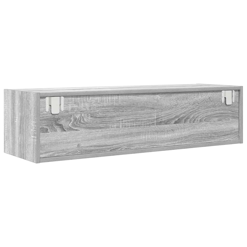 tv-borde 2 stk. 100x31x25,5 cm konstrueret træ grå sonoma-eg
