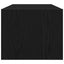 tv-borde 2 stk. 80x31x25,5 cm konstrueret træ sort egetræsfarve