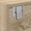 tv-borde 2 stk. 80x31x25,5 cm konstrueret træ sonoma-eg