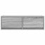 tv-borde 2 stk. 80x31x25,5 cm konstrueret træ grå sonoma-eg