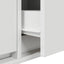 TV-skab 100 x 31 x 25,5 cm Hvid Konstrueret træ