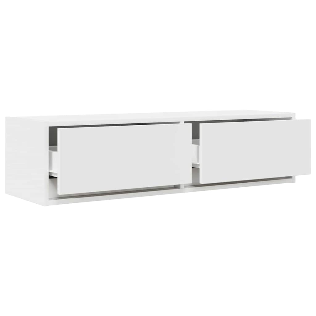 TV-skab 100 x 31 x 25,5 cm Hvid Konstrueret træ