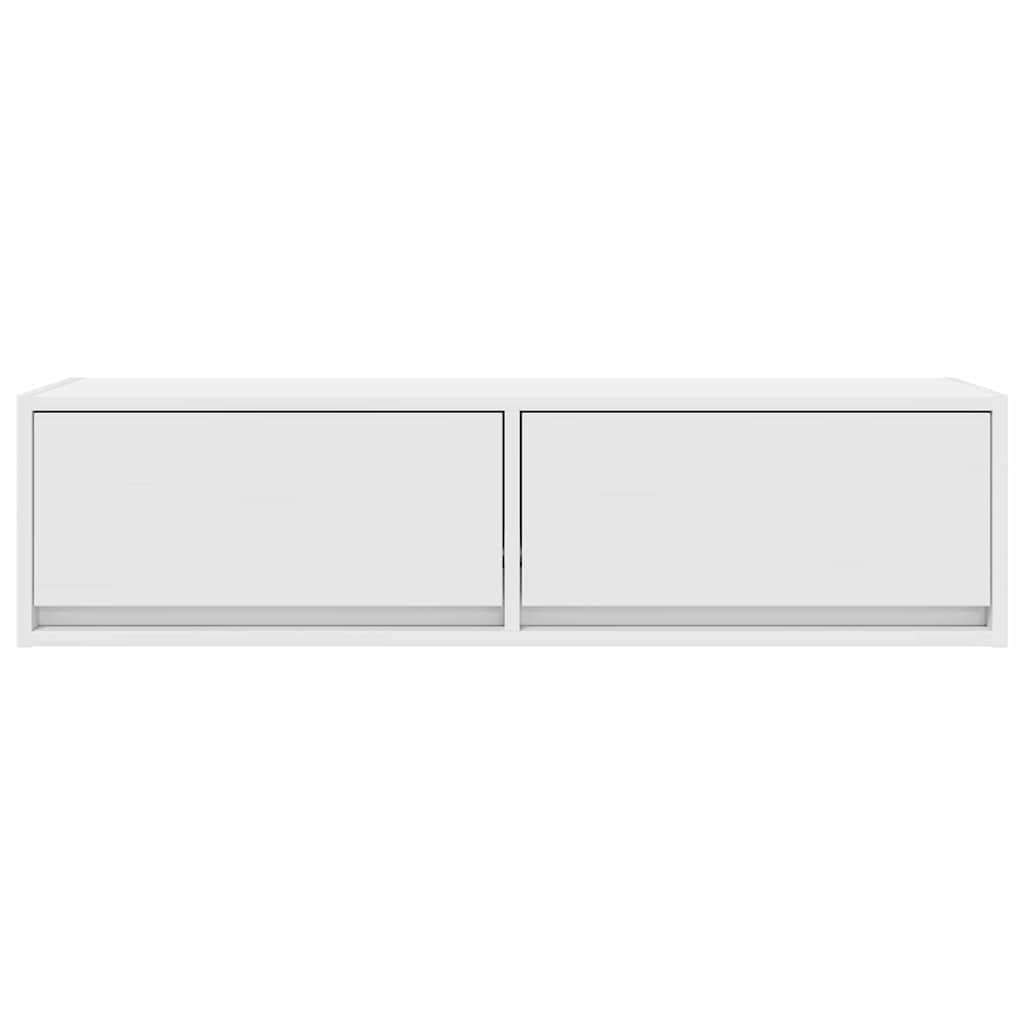 TV-skab 100 x 31 x 25,5 cm Hvid Konstrueret træ