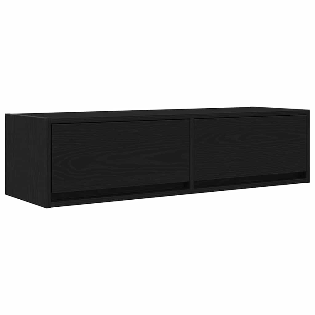 TV-skab 100 x 31 x 25,5 cm Sort eg Konstrueret træ