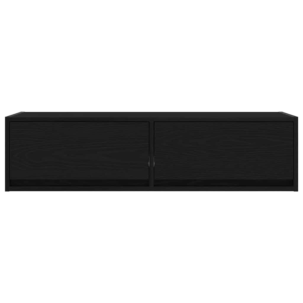 TV-skab 100 x 31 x 25,5 cm Sort eg Konstrueret træ