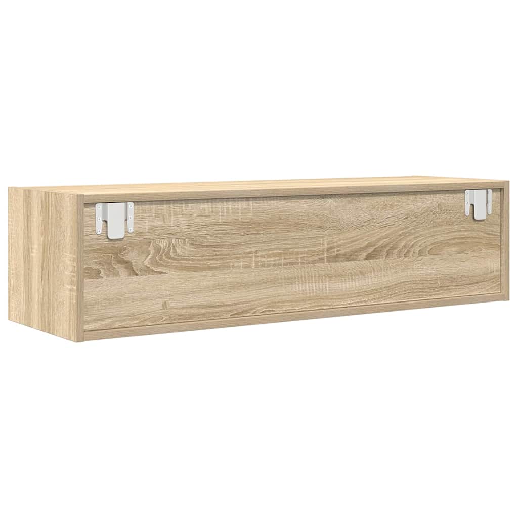 TV-skab 100 x 31 x 25,5 cm Sonoma-eg Konstrueret træ