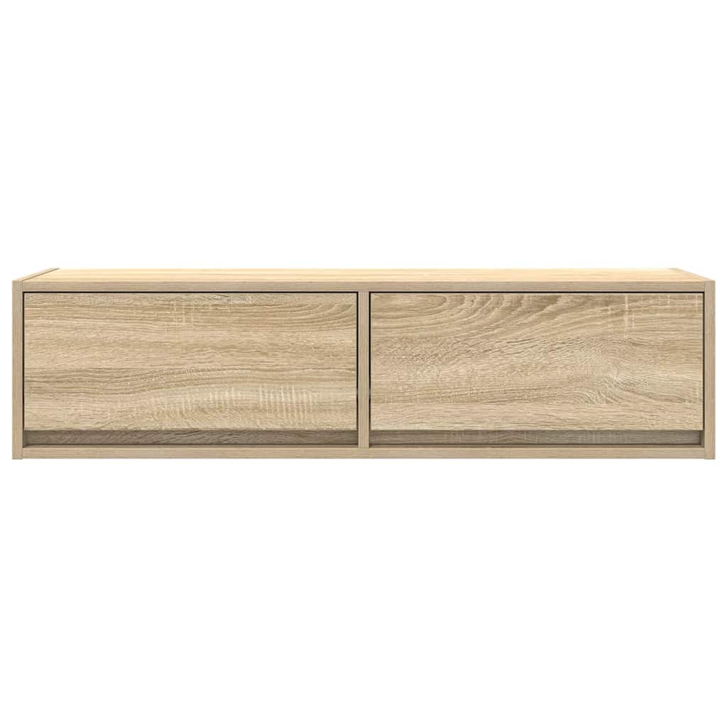 TV-skab 100 x 31 x 25,5 cm Sonoma-eg Konstrueret træ