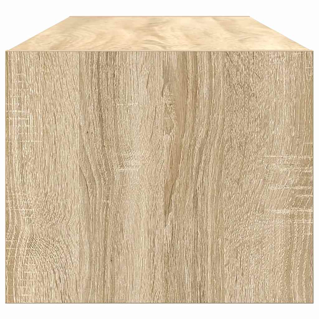 TV-skab 100 x 31 x 25,5 cm Sonoma-eg Konstrueret træ
